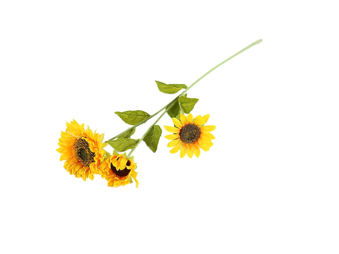 Flor Artificial Girassol LAXISCREED 7 Ramo