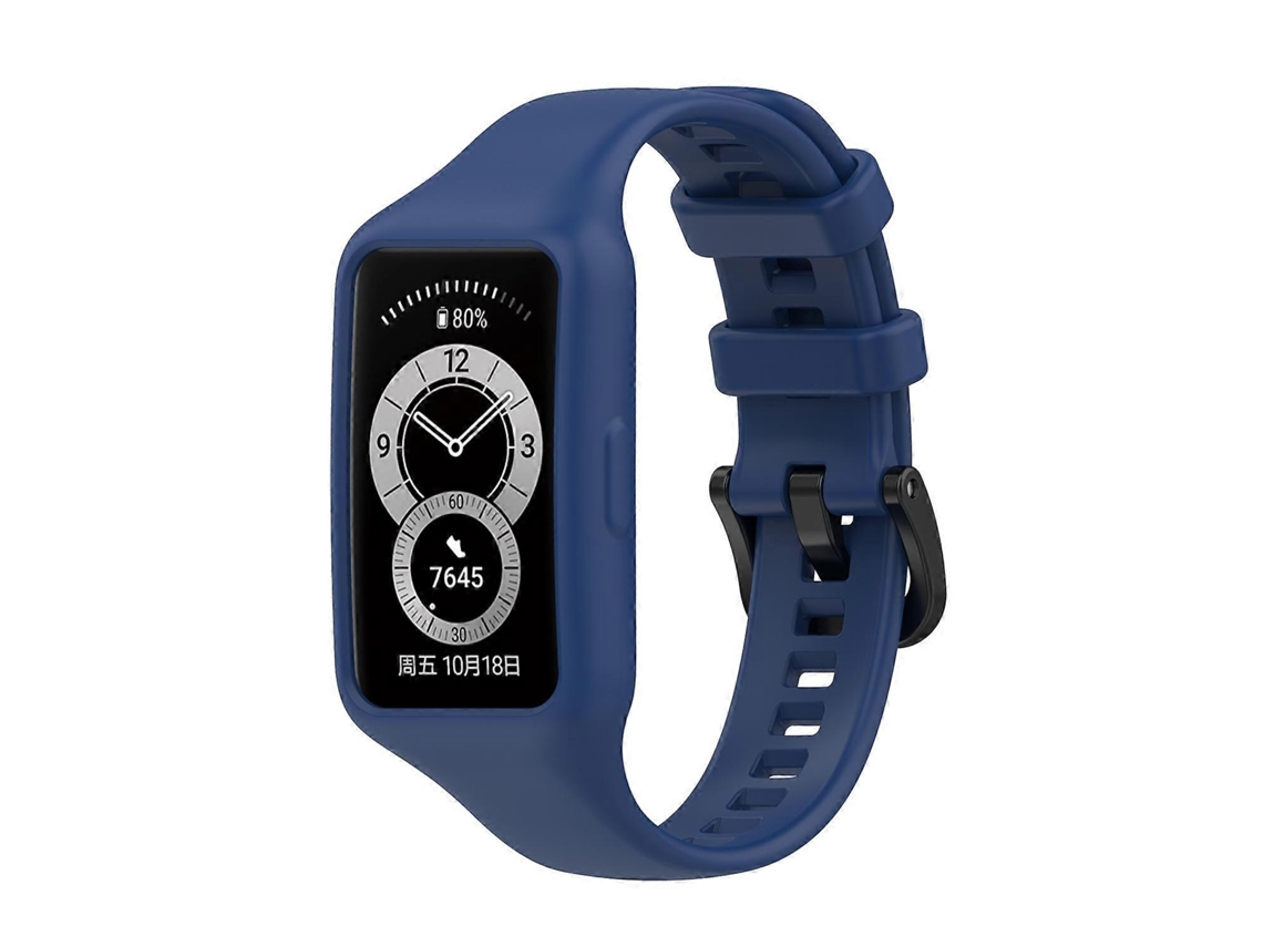 Pulseira Universal De Silicone Integrada Para Huawei Band 7 / 6 Pro / 6 / Honor Band 6
