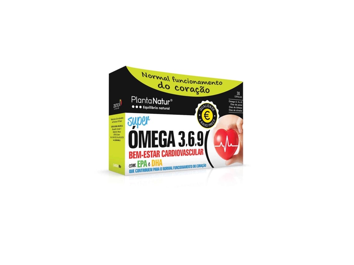 Ômega 3, 6 e 9 Planta Natur