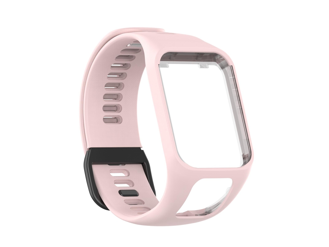 Cinto De Pulseira Compatível Com Tomtom Smart Bracelet Runner23 Spark Silicone À Prova De Água