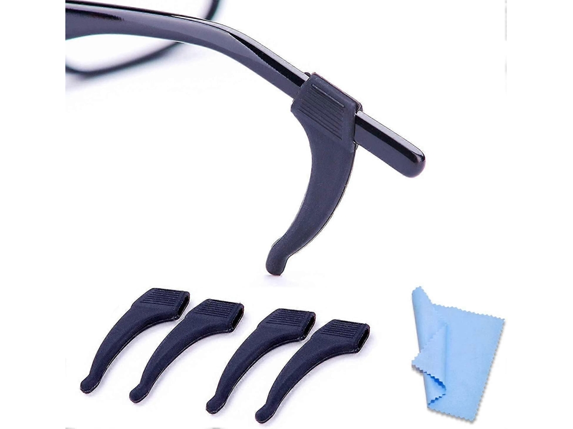 Suporte para Óculos de Grau Antiderrapante Macio e Confortável, Gancho Silicone Orelha, Pa Ra Pontas Hastes Óculos, Óc GOKOCO