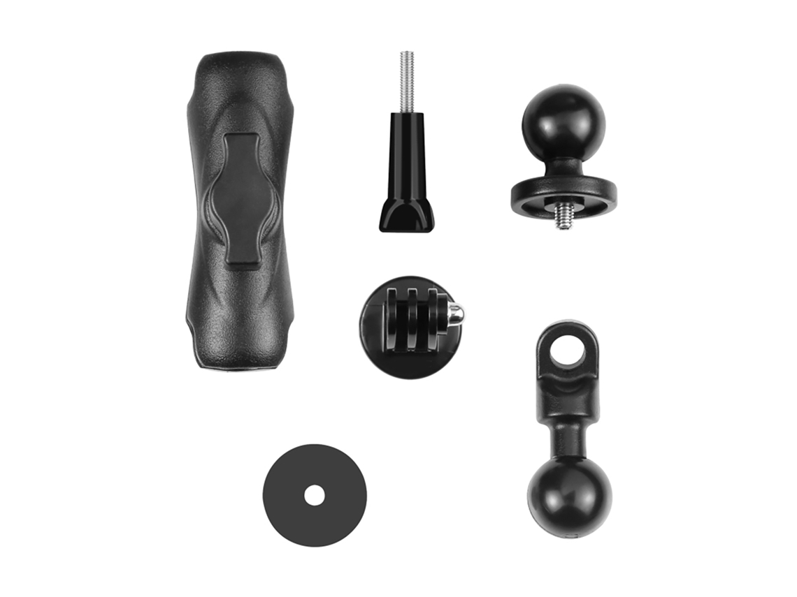 Suporte Para Guidão De Moto E Bicicleta, Compatível Com Iphone, Suporte Para Celular E Gopro