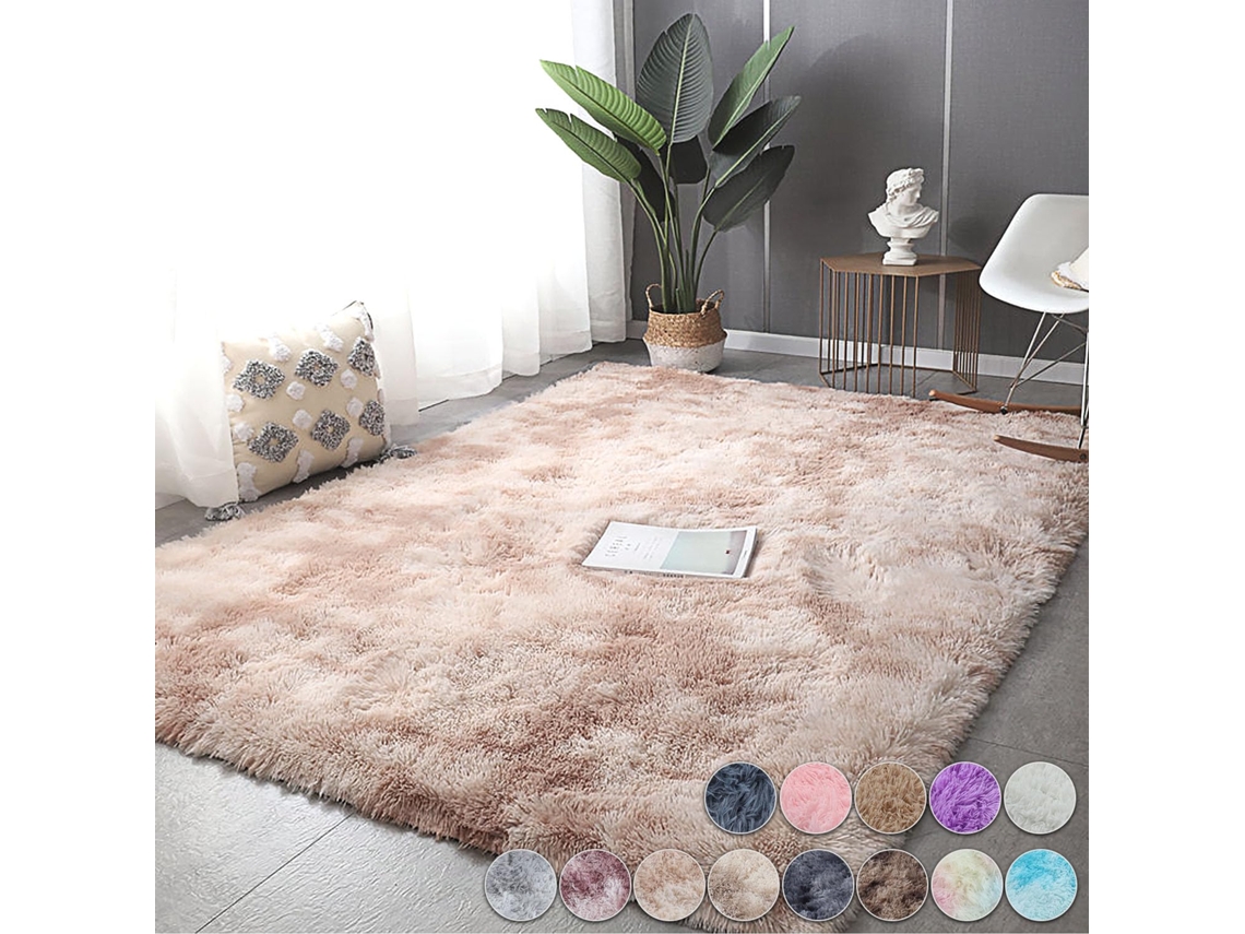Tapete Ehstmind Fofo Quarto Felpudos Multicor (100x50x50cm)