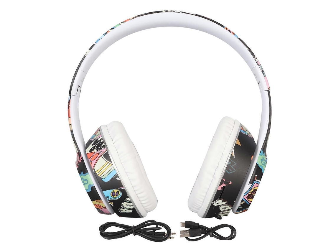 Fone de Ouvido Bluetooth Estéreo HiFi com Microfone e Iluminação TAISHENGDA