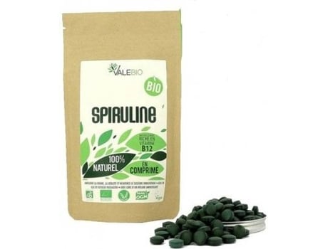 Suplemento Alimentar VALEBIO Espirulina Orgânica (240 comprimidos de 500mg)
