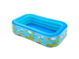 Piscine Gonflable – Piscine Domestique Em Pvc Épais Pour Enfants (avec Motivos, 1,3 M, 3 Boudins)