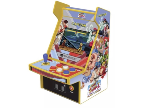 Console Micro Player Street Fighter Ii 17 Cm Meu Arcade