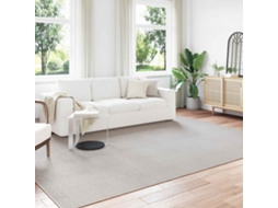 Vidaxl Tapete Interno Lugo Creme 280 X 200 Cm Poliéster