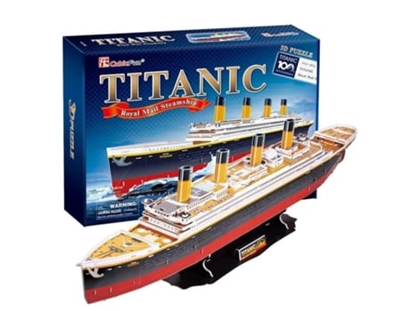 Puzzle 3d Titanic Grande Escala - 113 Pcs