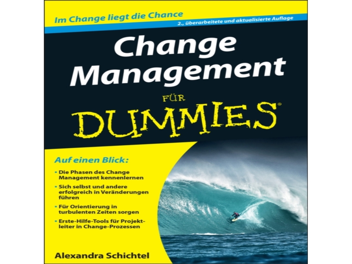 Livro Change Management für Dummies de Alexandra Schichtel (Alemão)