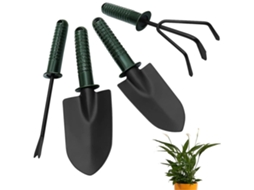 Omni ferramentas Jardim Conjunto 4 Peças Pás e Rastrillos