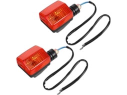 Luzes LED à prova d'água para motocicleta e lanternas traseiras universais compactas para scooter CBT125.