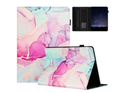Capa de couro para tablet Marble Litchi Smart Webake