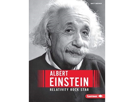 Livro Albert Einstein de Matt Doeden (Inglês)