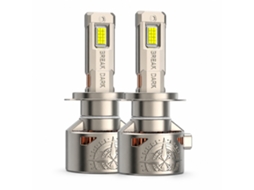 Lâmpada Led H3 Para Farol Automóvel 240 W, 24 Chips, Tubos Duplos De Cobre, Prateada, Redsea