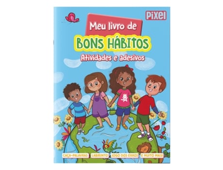 Livro Meu Livro De Bons Hábitos Atividades E Adesivos De Editora Pixel (português Do Brasil)