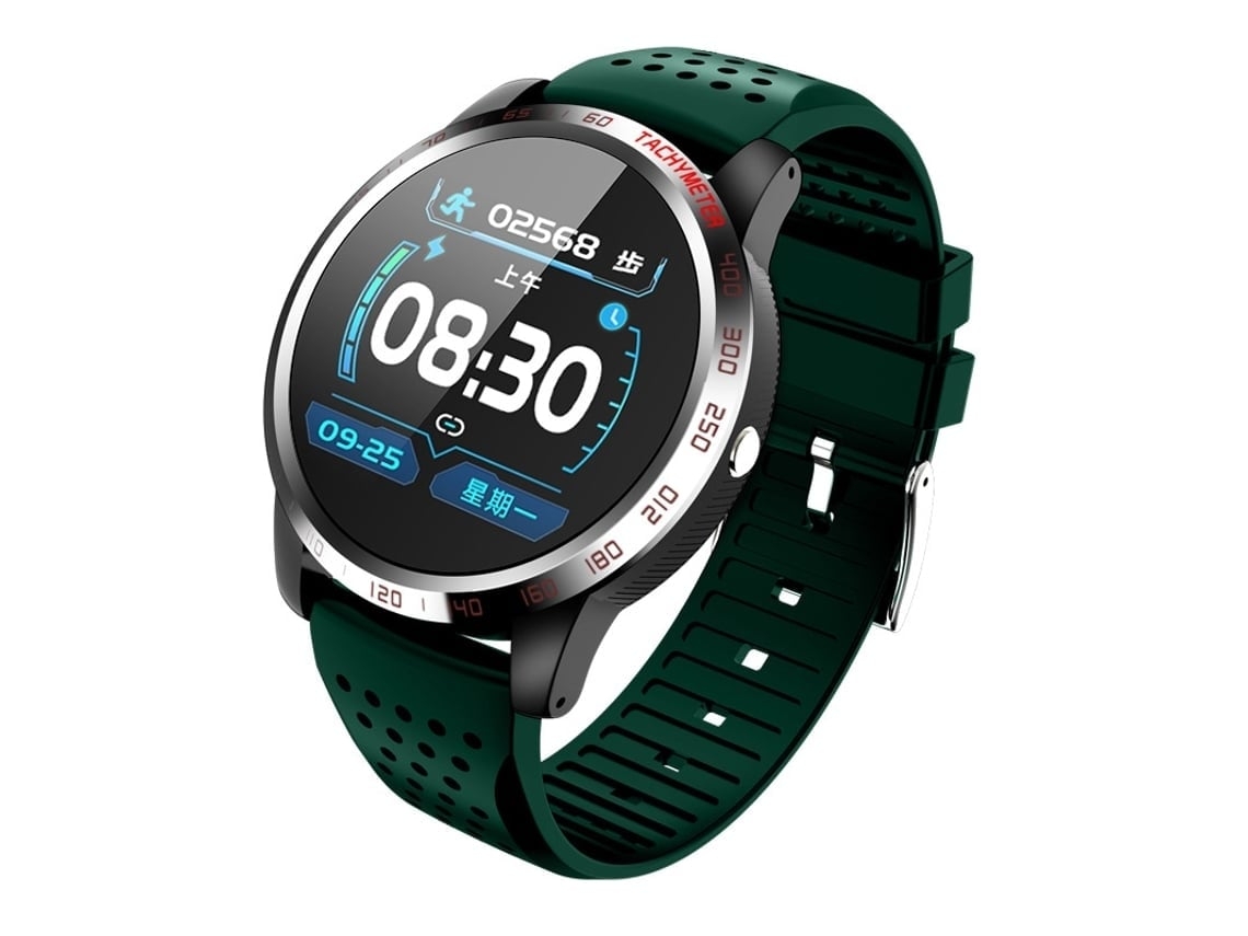 Lurelia Smartwatch, Masculino, Ip68, Resistente À Água, Fitness, Verde