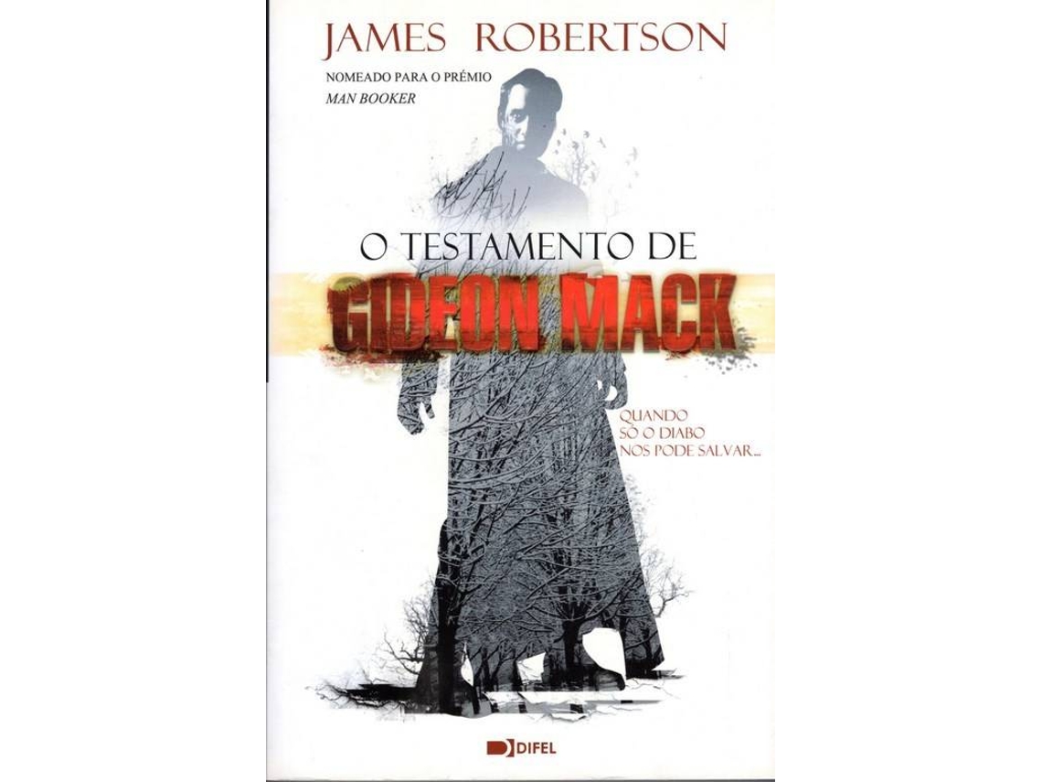 Livro O Testamento de Gideon Mack de James Robertson (Português)