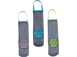 Conjunto de 3 Redes Respiráveis Poliéster para Frutas e Verduras. Sacolas Malha Reutilizáveis com CHABERLU
