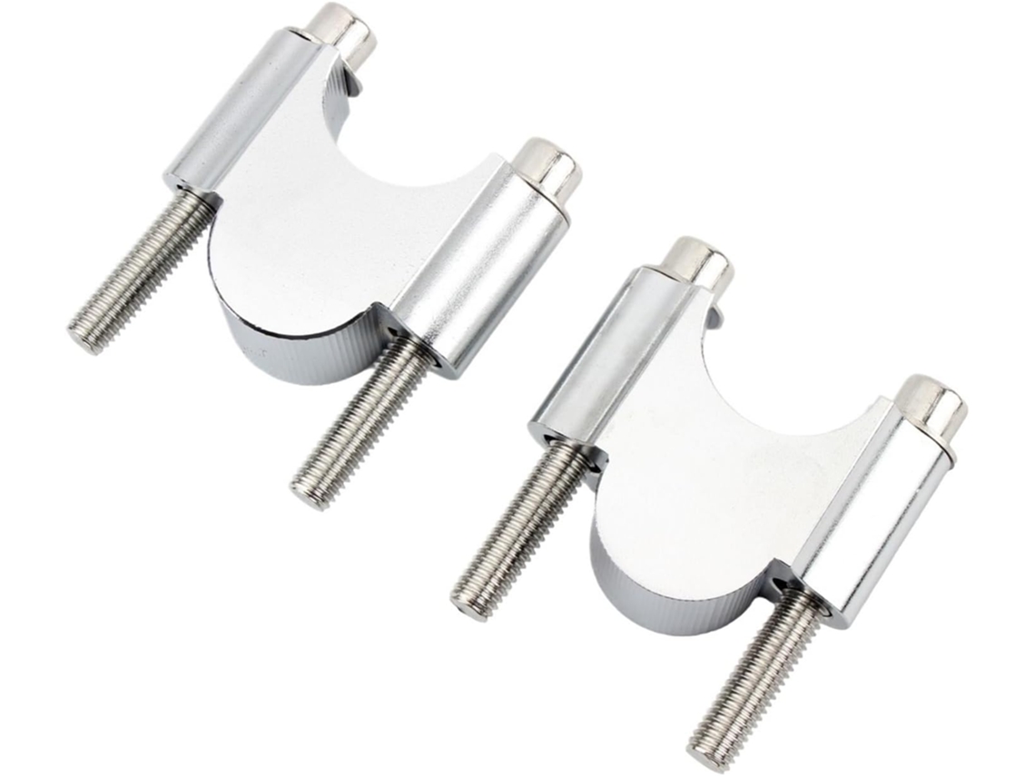 Adaptador de Elevação Guidão para Motocicleta Braçadeira Montagem Acessórios Universais 22/28mm "combinada