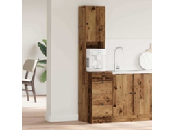 Vidaxl Buffet De Cozinha Com Gaveta Madeira Antiga 32 X 50 X 180 Cm