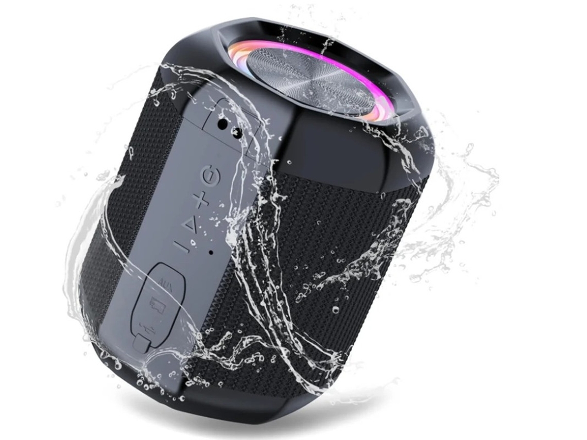 Alto Falantes Bluetooth Sem Fio Alto Falantes Bluetooth Portáteis Com Tws Alto Falantes Sem Fio À Prova Dágua Ipx7 Graves Reforçados Tempo Yizhood