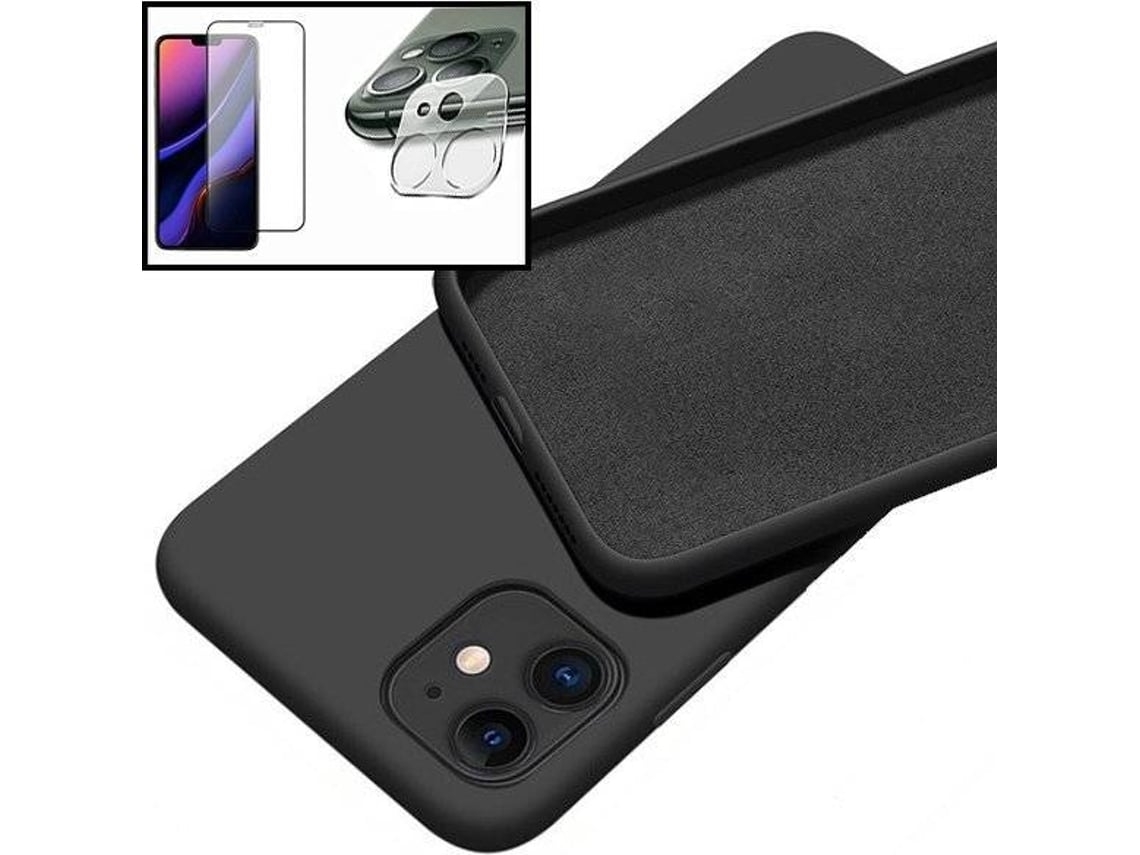 Capa + Película Iphone 12 Mini Full Cover Rosa