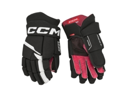 Ccm Next Jr Luvas De Hóquei (jr 12''/30 Cm, Preto/branco)