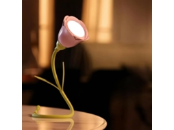 Luminária De Leitura Led Recarregável Sem Fio Jd Magical Para Mulheres, 3 Cores, Brilho Infinito, Pequena Luz Noturna