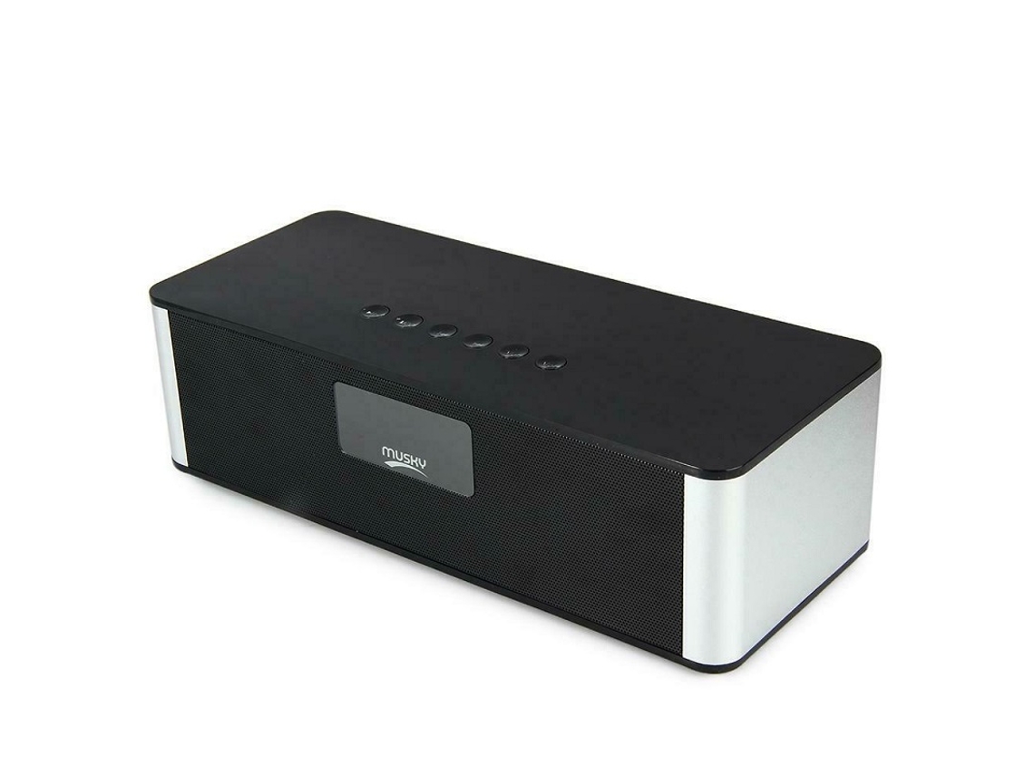 Coluna Bluetooth com Display de Led Almiscarado Dy21L