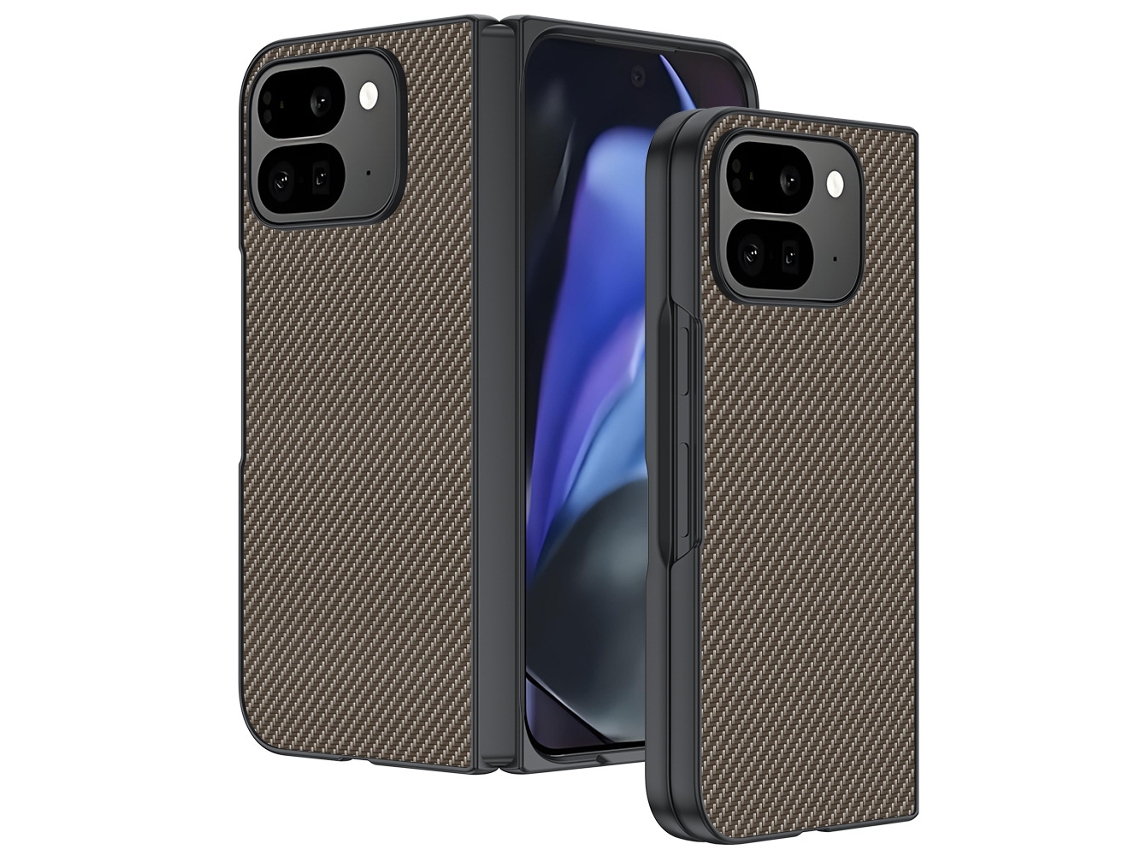 Capa Para Google Pixel Fold (dourado Carbono)
