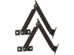 Conjunto De 2 Dobradiças Canto Madeira Com Movimento Suave E Design Retrô Para Uso Doméstico Caixas Grandes