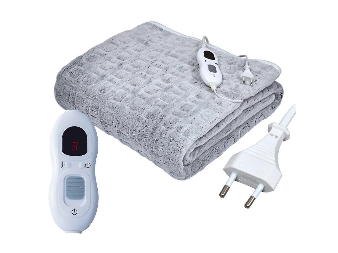 Manta Aquecida Lavável À Máquina, Extremamente Macia E Confortável, Com Aquecimento Rápido E Controle Manual De Temperatura . Olysi Shop (3 Níveis)