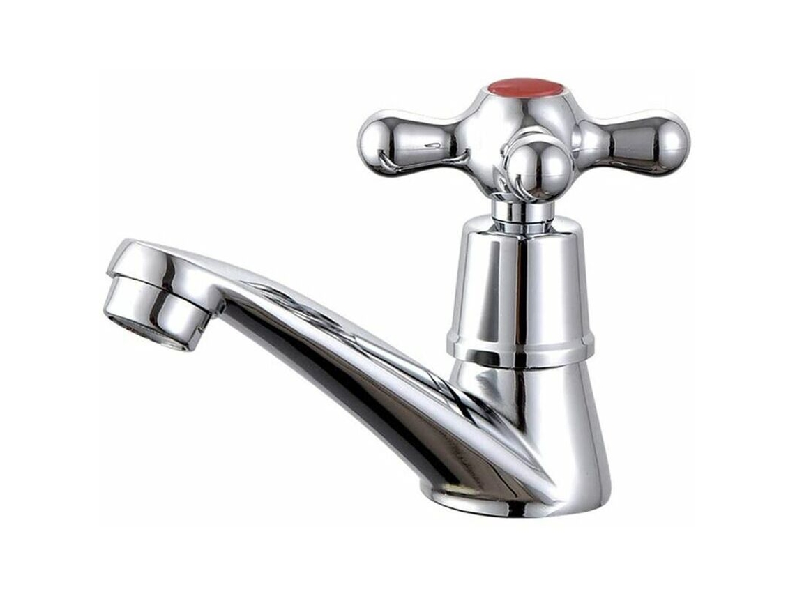 Torneira De Cozinha, Cromada Para Pia De Banheiro, Pia De Banheiro Residencial, Vaso Sanitário E Cozinha, Água Fria, Única Para Água Fria