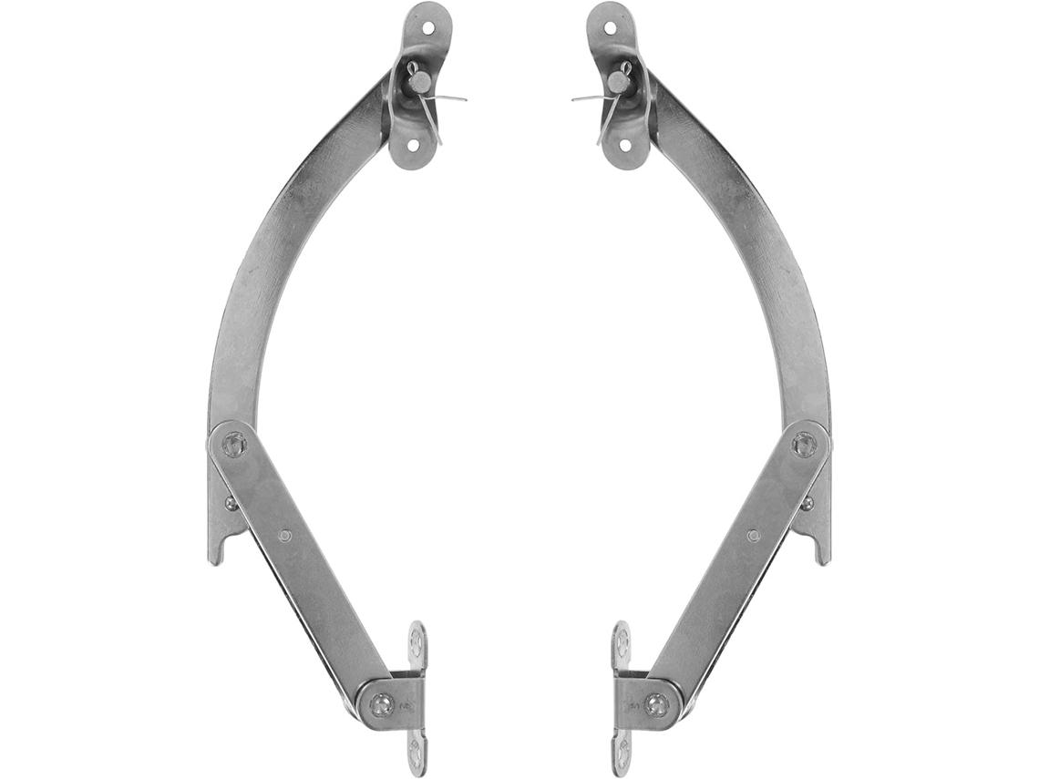 Dobradiças De Suporte Tampa Reforçadas Toddmomy Com Função Limitadora E Precisão 2 Peças Para Portas Armários Elétricos