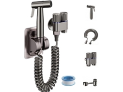 Kit Em Aço Inoxidável, Pulverizador De Bidê G1/2, Com Interruptor Duplo.