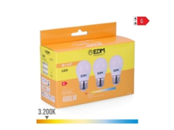 Conjunto De 3 Lâmpadas Led E27 5w Brilvibera