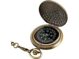 Bússola Retrô Portátil Militar De Sobrevivência, Bússola Fluorescente Para Equipamentos De Sobrevivência, Bússola Para Navegação Ao Ar Livre, Fer