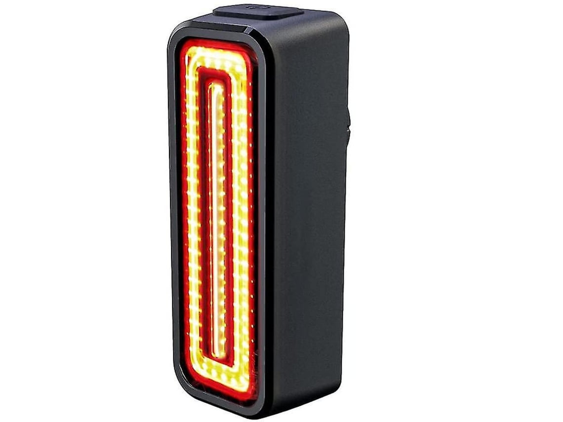Luz Traseira Bicicleta 100lumens 8modos Ipx8 Urbanos Preto Yizhood