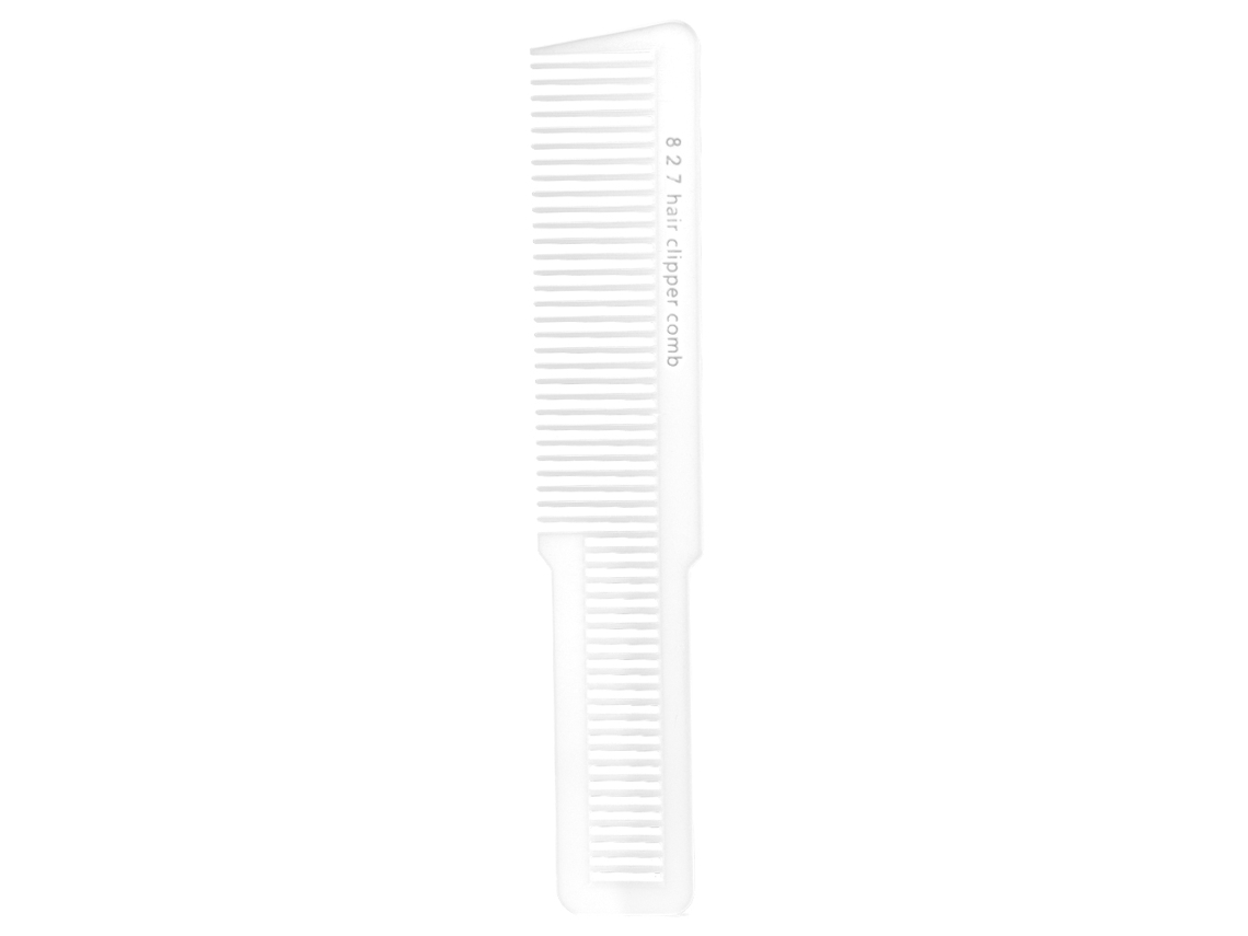 Pente De Corte Profissional Para Cabeleireiro Com Deslizamento Antiaderente Para Tosa De Cabelo (branco)