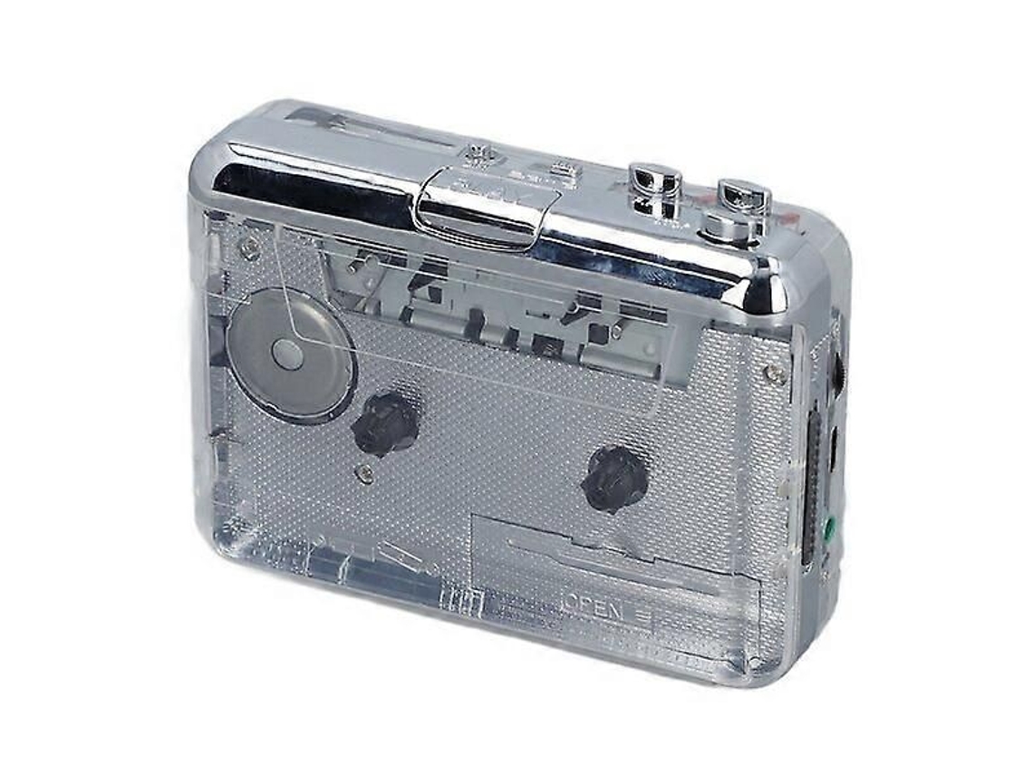 Leitor de Cassetes Retrô, Rádio FM, Entrada para Fone, Alto-falante TAISHENGDA