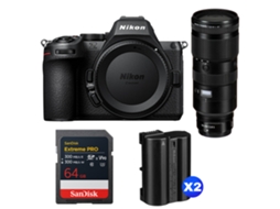 Z5 Ii + 70 200mm F/2.8 Vr S + 1 Sandisk 64gb Extreme Pro Uhs ii Sdxc + 2 Nikon En el15c + Ebook “20 Dicas para Fotos Que Impressionam” NIKON