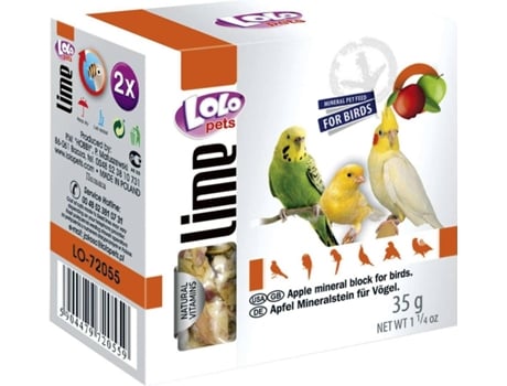Complemento Alimentar para Aves LOLO Bloco De Lima Undos (4Kg)