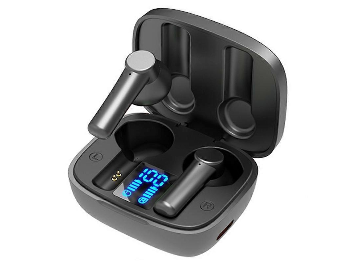 Fones De Ouvido Sem Fio Lb 8 Com Compartimento De Carregamento E Visor Led. Fones De Ouvido Verdadeiramente Sem Fio. Ly Ebike