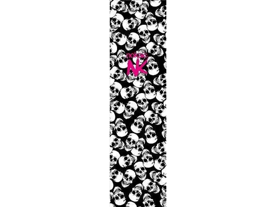Lixa para Trotinete NOKAIC Skull Branco