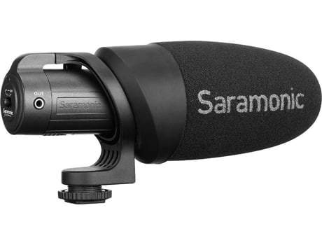 Microfone SARAMONIC CamMic+ Preto