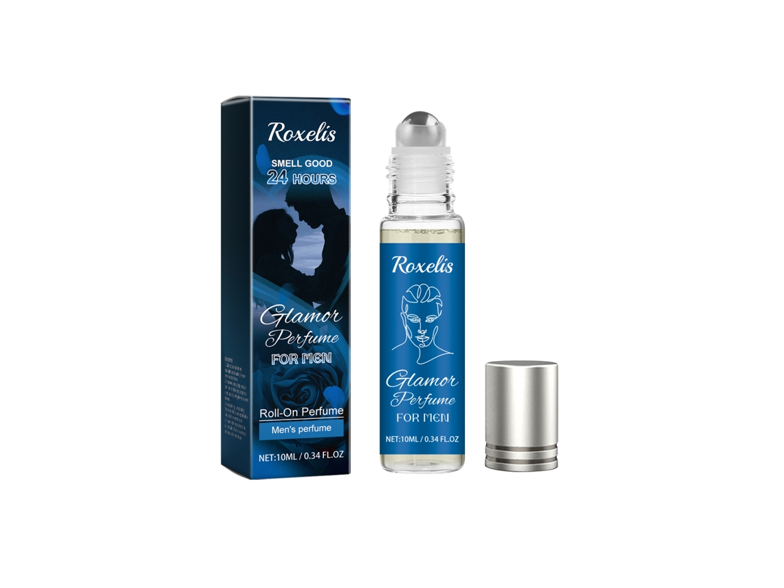 Perfume Rollerball Masculino com Fragrância Oceano e Pheromônio Natural para Homens LAXISCREED