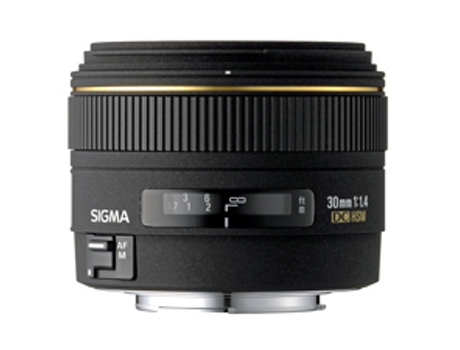 Objetiva SIGMA Fixa 30mm/1.4 EX DC HSM   (Encaixe: Sony Alpha - Abertura: f/16 - f/1.6) — Abertura: f/16 - f/1.6