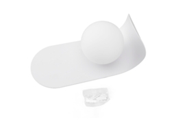 Abajur de Parede Moderno com Lâmina de Vidro Led
