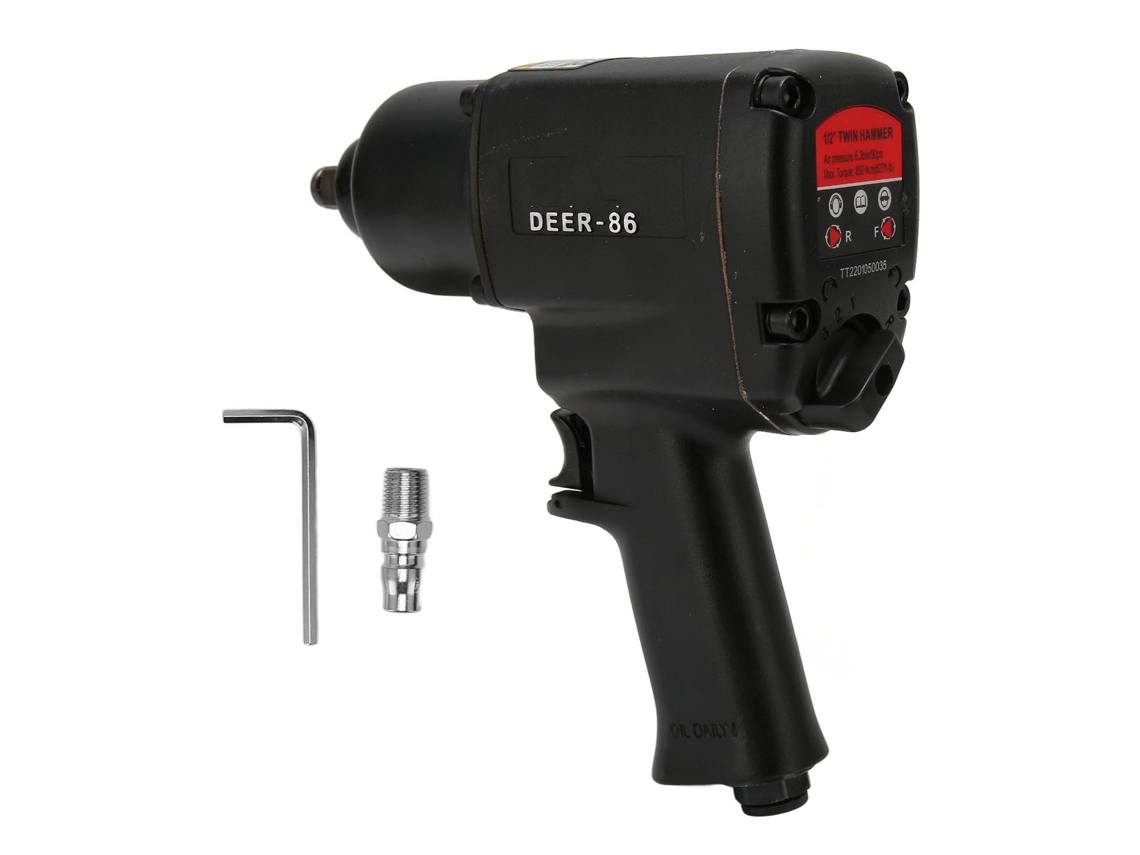 Laxiscreed Chave De Impacto Pneumática 1/2" Com Alta Torsão Para Montagem E Manutenção